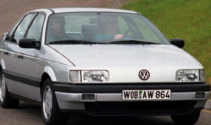 Cseréje a fixáló Volkswagen Passat B3, fotó, videó