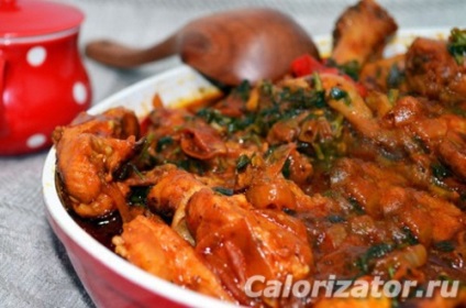Chakhokhbili Csirke - kalória, összetétele, leírás