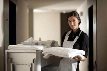 Mit lehet és mit nem, ha tisztítás szobás szálloda