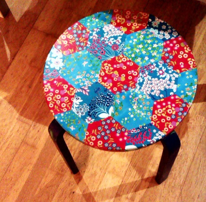 Decoupage széklet új élet elavult dolgok (37 fotó) (széklet) Decoupage széklet új élet elavult dolgok (37 fotó)