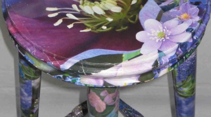 Decoupage széklet új élet elavult dolgok (37 fotó) (fotók) Decoupage széklet új élet elavult dolgok (37 fotó)