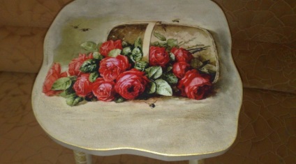 Decoupage széklet új élet elavult dolgok (37 fotó) (db) Decoupage széklet új élet elavult dolgok (37 fotó)