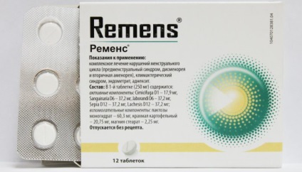 Homeopátiás készítmények a menopauza (homeopátiás) Homeopátiás gyógyszerek a menopauza