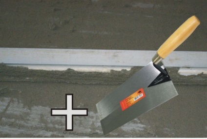 Eszközök betonaljzat -%