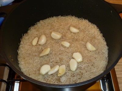 Főzni rizottó sertés otthon, ropogós recept ízletes pilaf sertéshús
