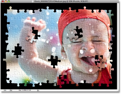 Hogyan készítsünk egy puzzle egy fotó bemutató photoshop (Photoshop) Hogyan készítsünk egy puzzle egy fotó bemutató photoshop