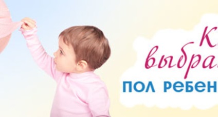 Hogyan válasszuk ki a gyermek neme (a gyermekek szexuális Planning) Hogyan válasszuk ki a gyermek nemétől
