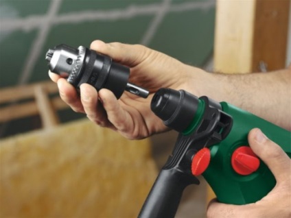 Hogyan helyezze be a hegyet a kalapács, az épület portál (drill) Hogyan helyezze be a hegyet a kalapács, az épület portál