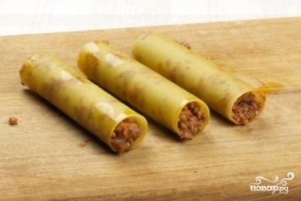 Cannelloni hússal - lépésről lépésre recept fotók