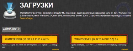 Egyszerű telepítés wampserver helyi szerver!