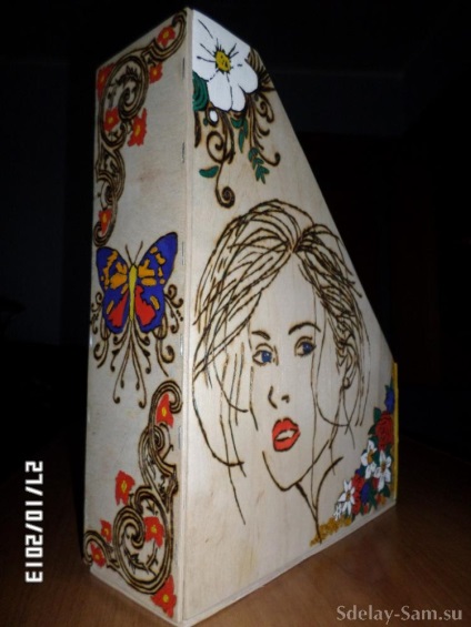 Papírtálca kezeddel, csináld magad (tálca) Papírtálca kezeddel, csináld magad