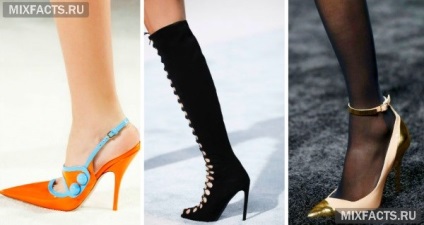 Divatos női cipő sarka 2017 (fotó, trendek, hírek)