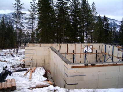 Felmelegedés elektródák beton télen