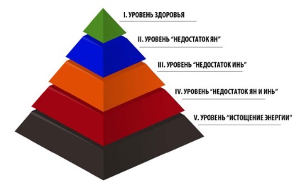 Öt fő szinten az energia állapota a szervezet - a titok a kínai orvoslás