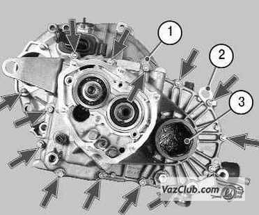 Szétszerelése és összeszerelése sebességváltó Lada Priora (Lada Priora)