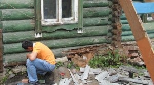 Javítás faházak saját kezűleg az alapítvány