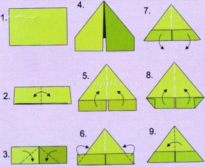 Rozetta a technikus moduláris origami