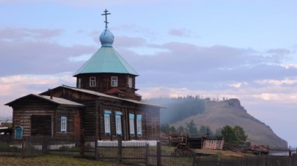 Szibériai falu életét, és vonzza az európaiak mozogni az ő