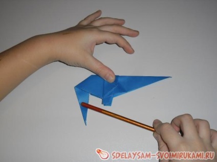 Elephant origami papír