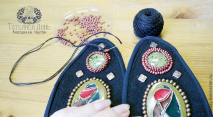 Hozzon létre egy öv gyöngyös hímzéssel - Fair Masters - kézzel készített, kézzel készített