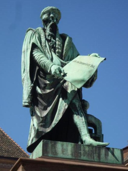 Az alkotó a nyomtatás Johannes Gutenberg életrajz