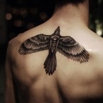 Tattoo Raven 12 értéket, 76 kép és vázlatok a legjobb