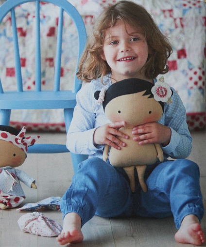 Tilda lány - baba leírása, fényképek, minták a könyv Tilda játék doboz 2015 hullámvonal mester