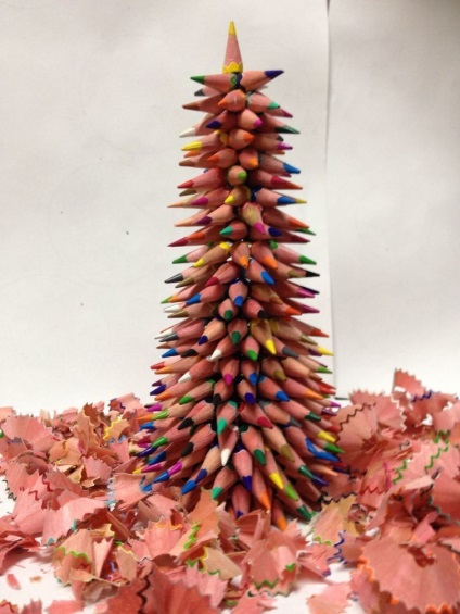 Creative karácsonyfa, kézzel készült a legszokatlanabb ötletet