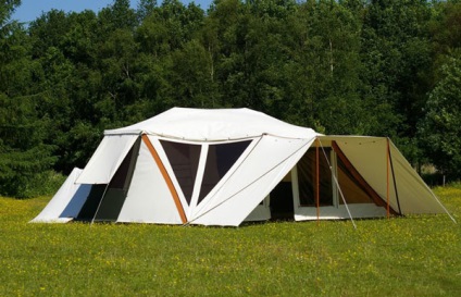 Kényelmes és könnyű ház-sátor, utazási blog