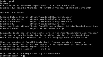 FreeBSD telepítéséhez 10 pár percig (turn-alapú telepítés)