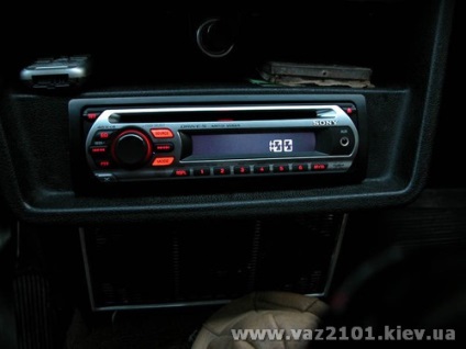 Telepítése a rádiót és akusztika VAZ-2103 - Gyakori kérdések, cikkek Car Audio - Ukrán Automobile vázák