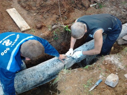 Szigetelés szennyvíz egy magánházban saját kezűleg