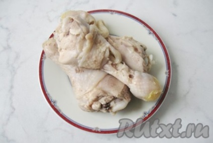 Холодець з курки і яловичини з желатином - рецепт з фото