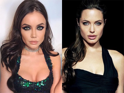 10 Képek páros páratlan Angelina Jolie