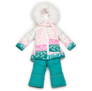 7. Sikeres modellek téli overall gyermekek egyik évről két - válaszd téli ruhát a baba