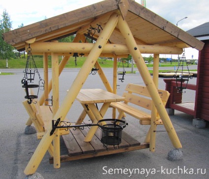 Pavilon swing négyes - 4 módon, hogy a saját kezébe, a családi halom (do) Pavilon swing négyes - 4 módon, hogy a saját kezét, egy csomó család