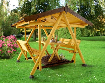 Pavilon swing - a legjobb a környéken, kerti bútorok
