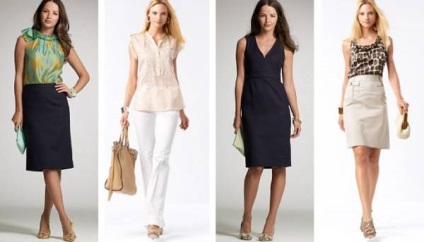 Üzleti stílus ruhák nőknek az alapvető szabályokat a dress code