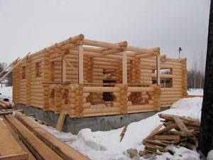 Szakaszai a faházak építésére, szakaszos építése fából készült ház