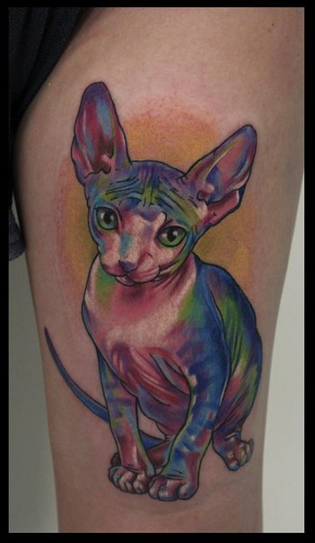 Fotók és értékét és szfinx macska tetoválás