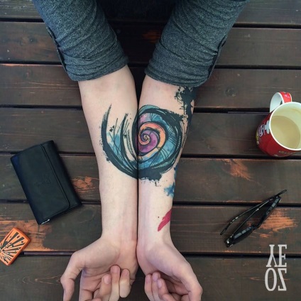 Képek és jelentősége a tetoválás spirál