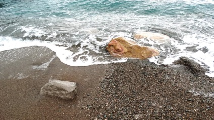 Amennyiben Krím homokos strandok térkép, fotó, leírás