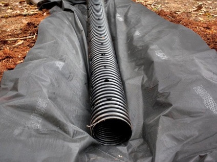 Hullámosított PVC cső