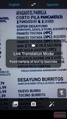 Translate tudja fordítani szöveget valós időben kamera