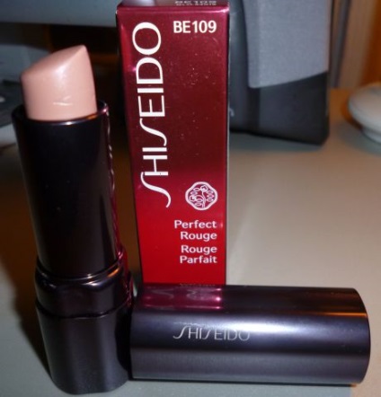 Rúzs tökéletes rouge (árnyalat be109) a Shiseido -, fényképek és ár