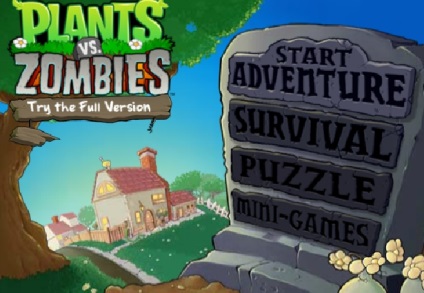 Játék Plants vs Zombies Online - ingyenesen a számítógépen