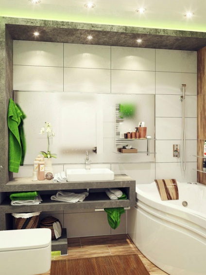 Fürdőszoba belső 9 egyszerű és költséghatékony módszerek