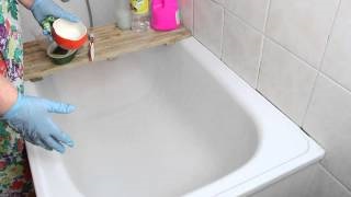Hogyan tisztítsa meg a fürdő, amíg fehér rozsda és vízkő