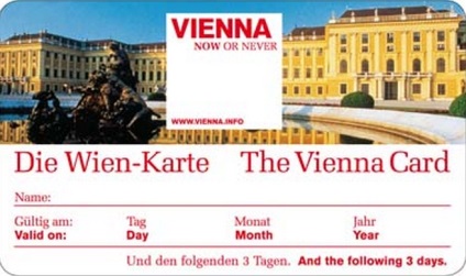Hogyan kell használni Bécs-kártya, jegy Bécs, Bécs-kártya