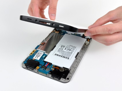 Hogyan szétszedni a tabletta Samsung Galaxy Tab - blogofolio Romana Paulova